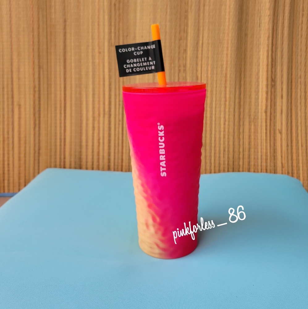 STARBUCKS LIMITED EDITION SUMMER 2025 COLOR CHANGING TUMBLER
